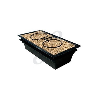 Flo & Gro 510 Nutriculture - Hydroponic flowerpot for two plants