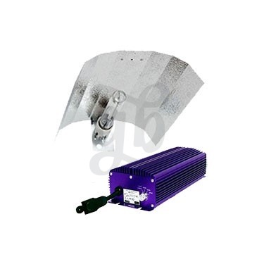 Kit Lumatek 600W Luminaria Regulable - Reflector com caixa padrão Stucko