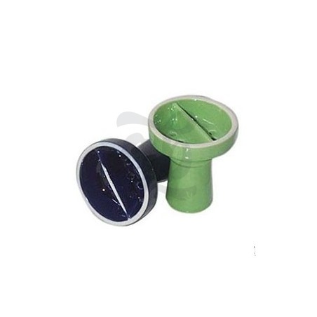 Cazoleta con deposito para dos sabores Cazoleta con deposito para dos sabores