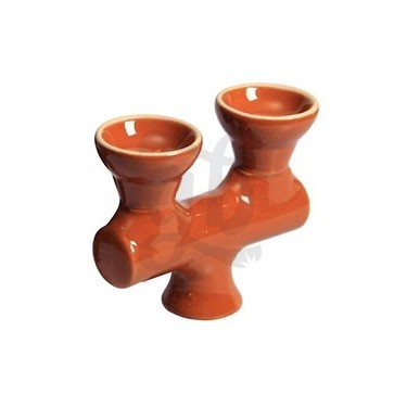 Cazoleta doble para shisha Hookah