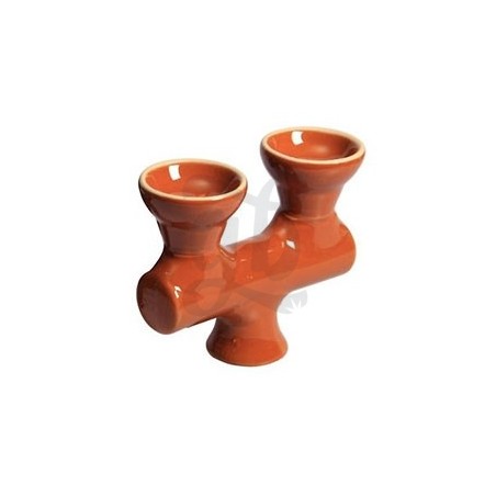 Cazoleta doble para shisha Hookah Cazoleta doble para shisha Hookah