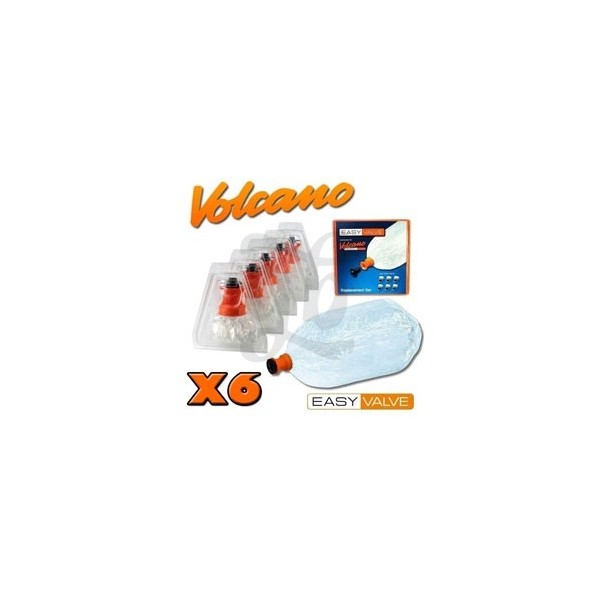 Set 6 Bolsas Easy Valve Volcano