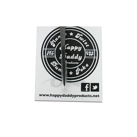 Dabbers Happy Daddy - Pipe pal acero inoxidable - punta