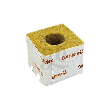 Taco lana de roca 75 x 75 x 65mm Taco lana de roca 75 x 75 x 65mm