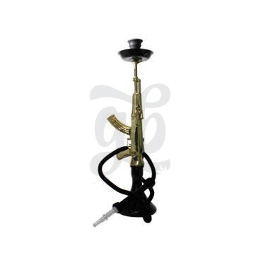 Shisha Deluxe AK47 - Dorado - De pie