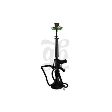 Black Deluxe M16 Hookah