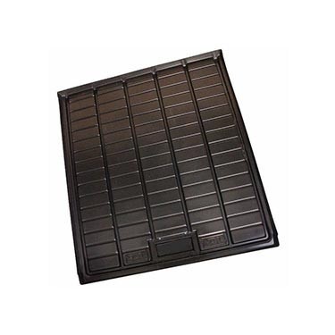 Mesa de cultivo 1 metro por 1 metro negra