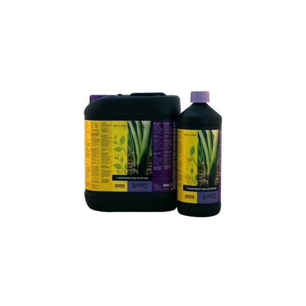 Garrafas de 1 component Soil Nutrition B'Cuzz