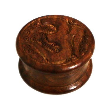 Grinder de madera tallado