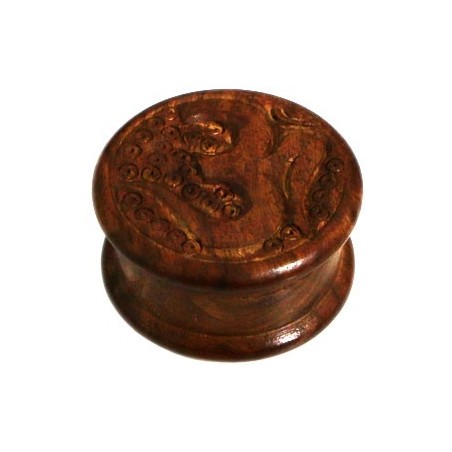 Grinder de madera tallado