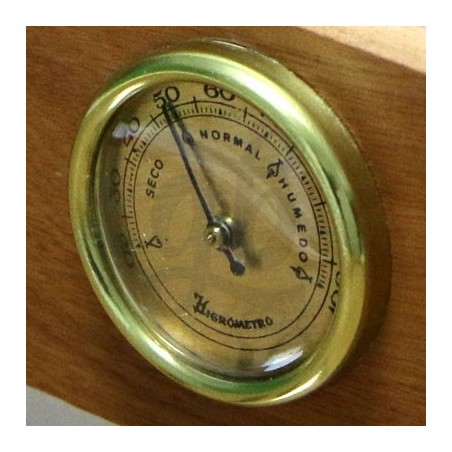 Boîte pour curing avec hygromètre