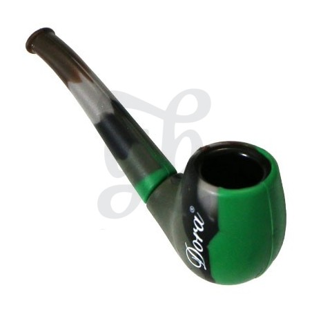 Pipas de silicona verde