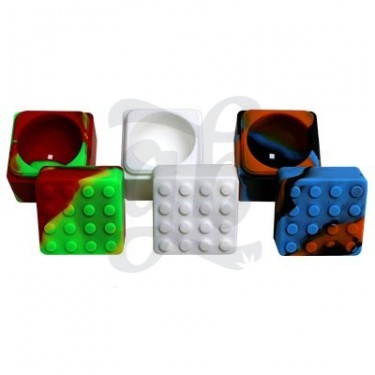 Cubo de silicona Lego - Abierto