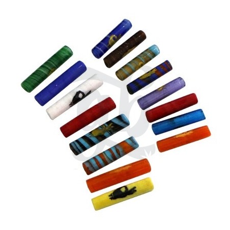 Embouts buccaux en verre de Murano