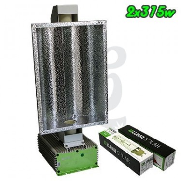 LEC 630w Lumii Lighting Kit 2 bulbs