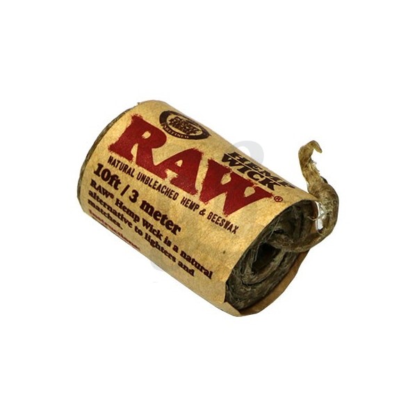 RAW Hemp Wick (mechas)