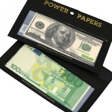 Papel de fumar diseño billetes