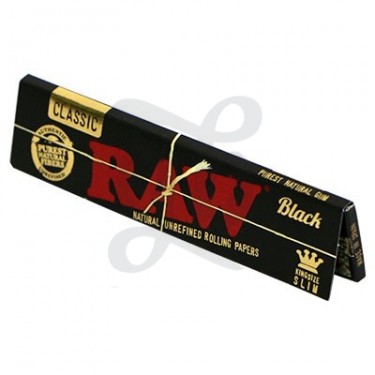 Raw Black King Size libro de papel
