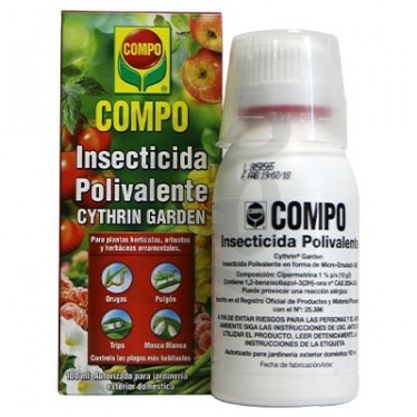 Insecticida polivalente Cythrin Garden