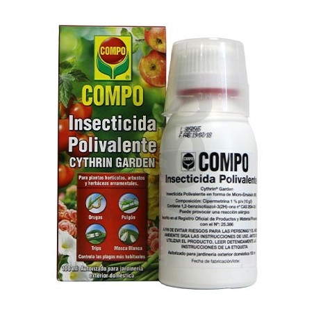 Insecticida polivalente Cythrin Garden