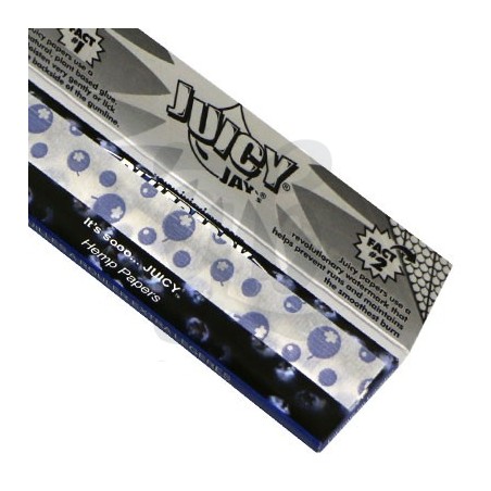 Juicy Jay's Papier à rouler aromatisé - myrtille ouvert