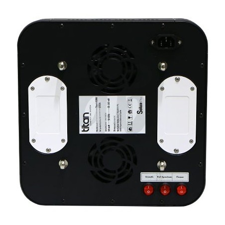 L'arrière du panneau LED 120W