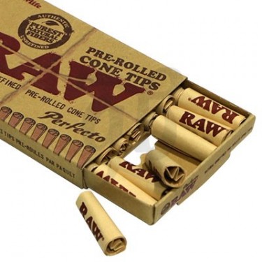 RAW Pre-Rolled Cone Tips
