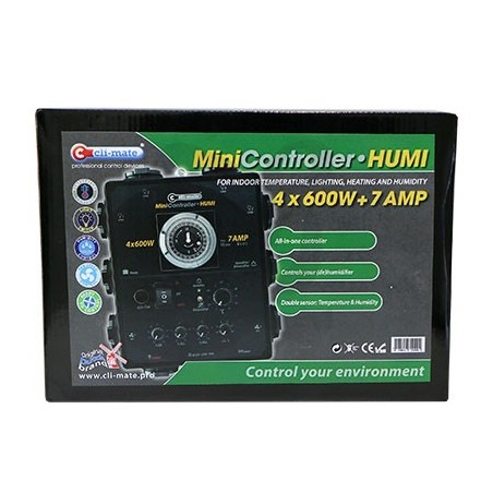 Mini controlador-HUMI 7A Cli-mate 4x600W - caixa