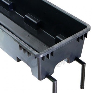 Pot for Slab with drains - legs