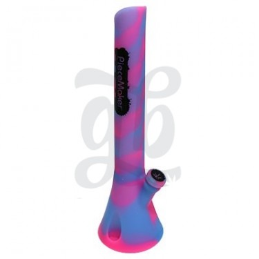 Bong de Silicona Kirby - Rosa y azul