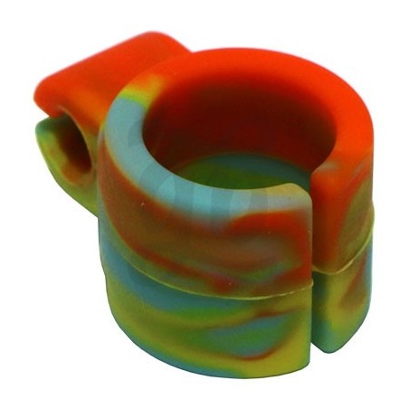 Anel de silicone anel defumado
