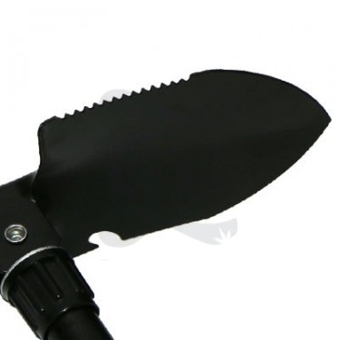 Multifunctional Foldable Mini Shovel - Serrated end