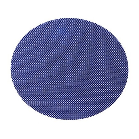 Mantel de silicona redonda azul