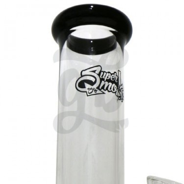 Bong de cristal doble percolador