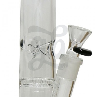 Bong de cristal doble percolador