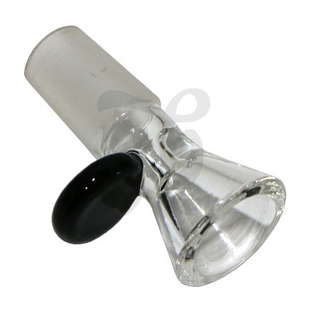 Bong de cristal doble percolador