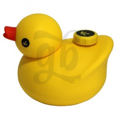 Kwack Rubber Duck Weed Pipe - Side view