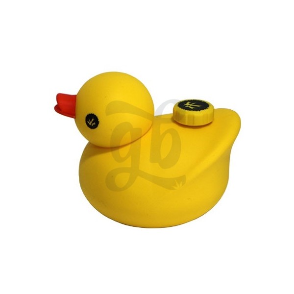 Kwack Rubber Duck Weed Pipe - Side view
