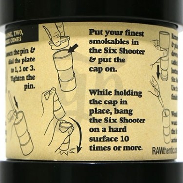 Six Shooter RAW - Instrucciones