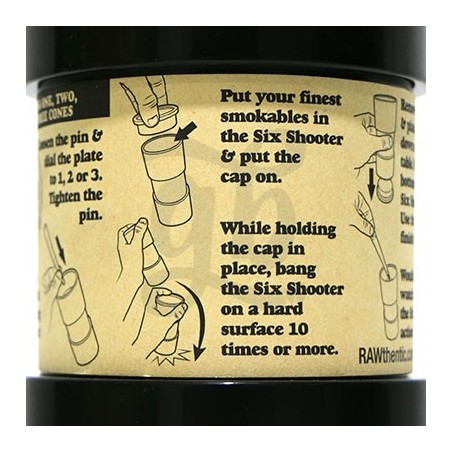 Six Shooter RAW - Instrucciones