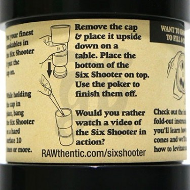 RAW Six Shooter - Instrucciones y video
