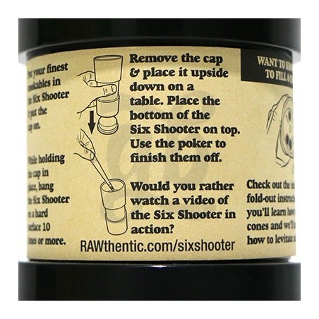 RAW Six Shooter - Instrucciones y video