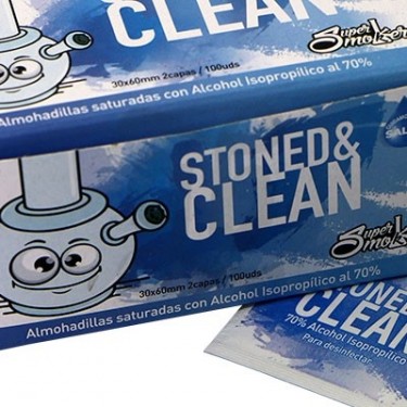 Lingettes pour nettoyage de bong
