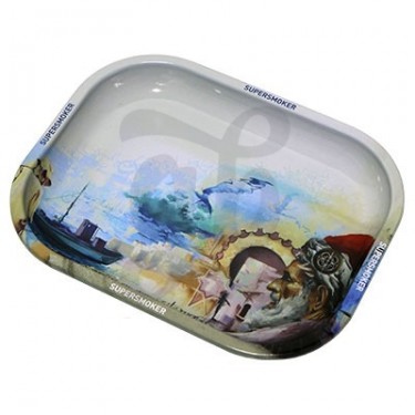 Bandeja Super Smoker - Modelo El Niño de las Pinturas 18 x 14cm