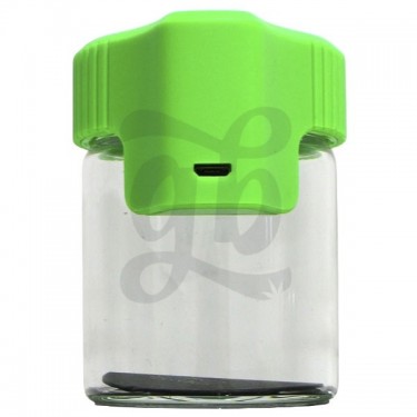 Display Jar with Magnifying Glass