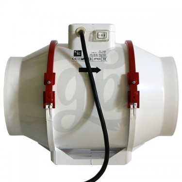 Two-speed Extractor - 150mm extractor from side