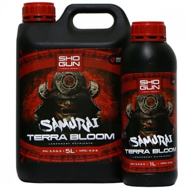 Garrafas de Samurai Terra Bloom