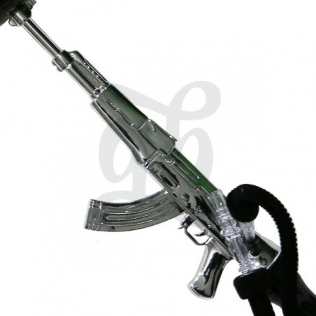 Shisha Deluxe AK47 - Plateado