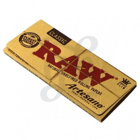 Caja de Papel artesano King Size Raw plegable