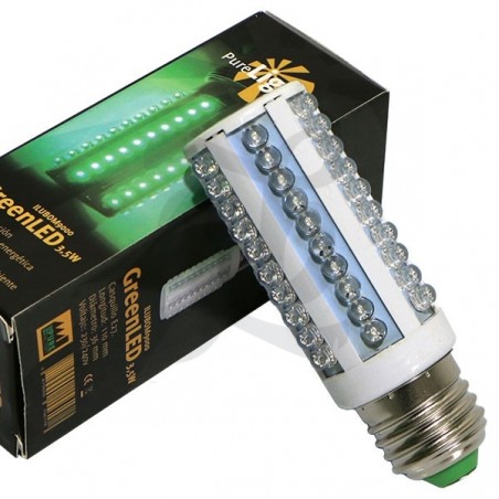 Bombilla Pure Light Green LED 3.5W Bombilla Pure Light Green LED 3.5W
